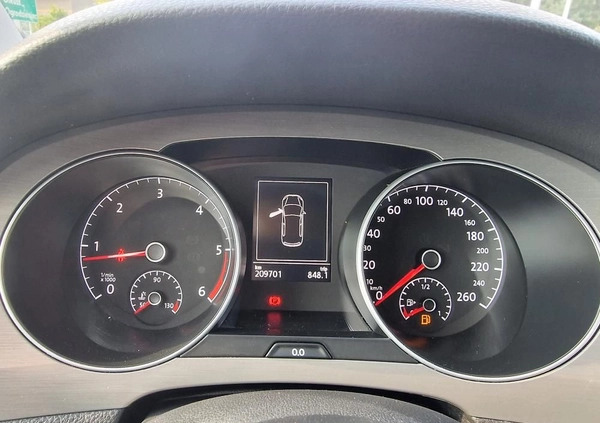Volkswagen Golf Sportsvan cena 38900 przebieg: 209000, rok produkcji 2014 z Oleśnica małe 154